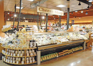 Wegmans Cheese Display
