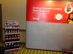 Coke Meal Solutions display at Future Connect 2013