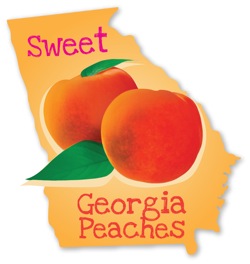 Sweet Georgia Peaches logo