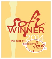 Specialty Food Association sofi Winner 2014 Logo