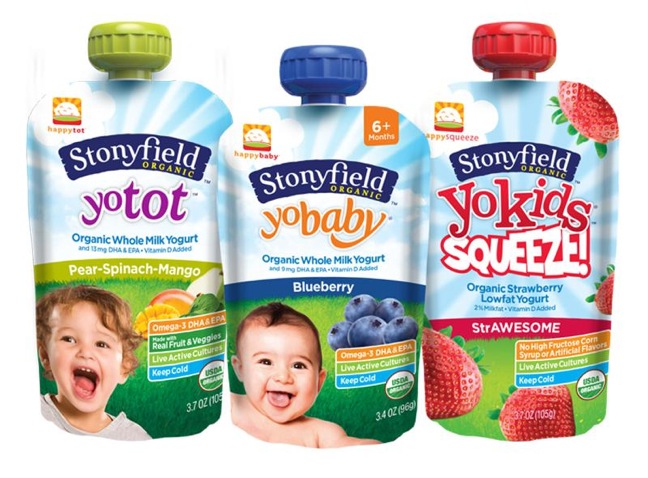 Stonyfield, Happy Family Intro CoBranded Line Of Yogurt