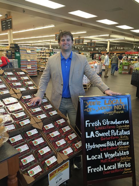 Donny Rouse inside a recently opened Rouses Market in Kenner, Louisiana.
