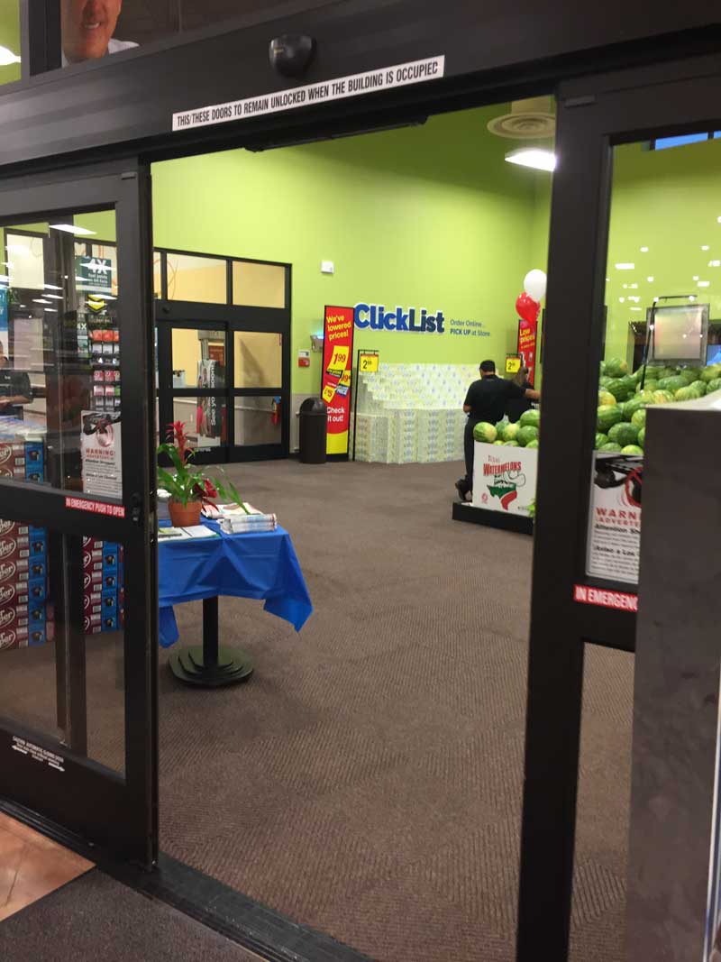 Kroger Grand Opening, Saginaw, Texas, June 9 Shelby Report