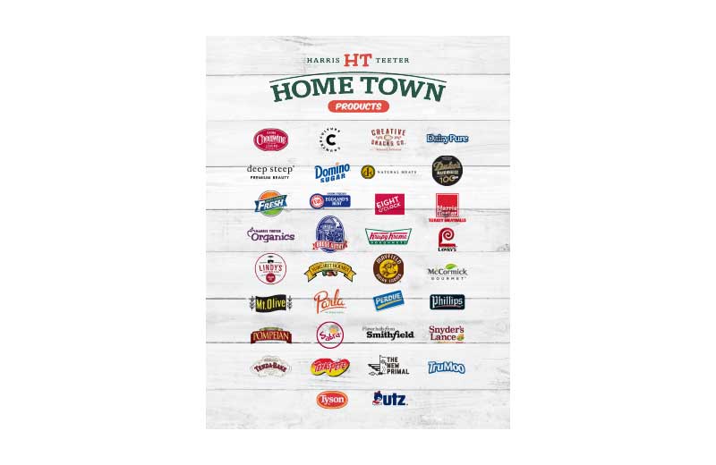 Harris Teeter Launches Ht Home Town Local Products Campaign