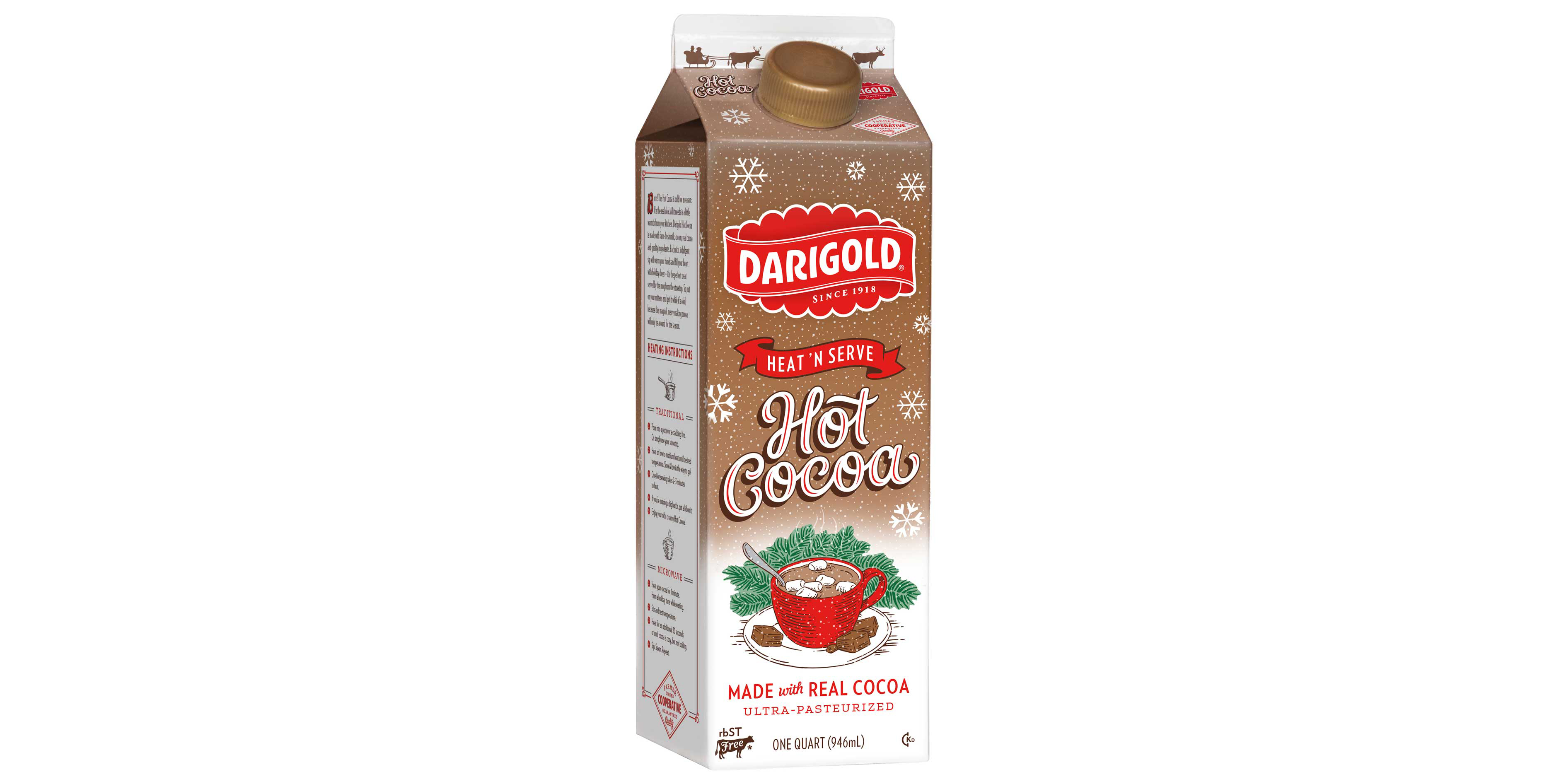 Darigold Releases New Heat N Serve Hot Cocoa
