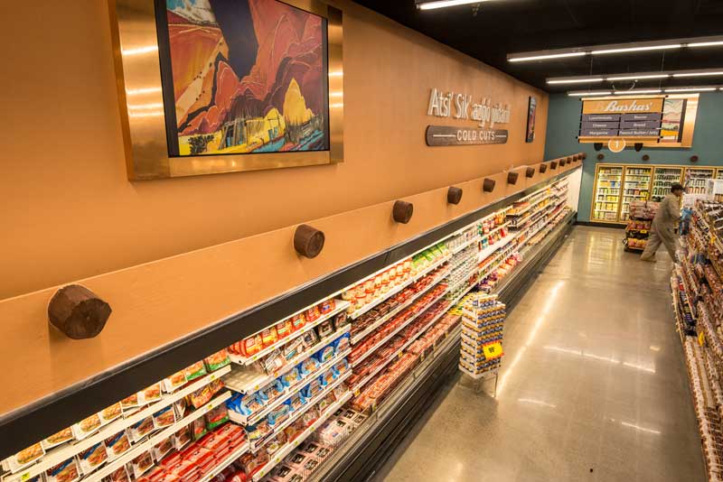 Bashas’ Remodeled Navajo Nation Grocery Store Opening, Window Rock, Arizona, Nov. 8, 2017