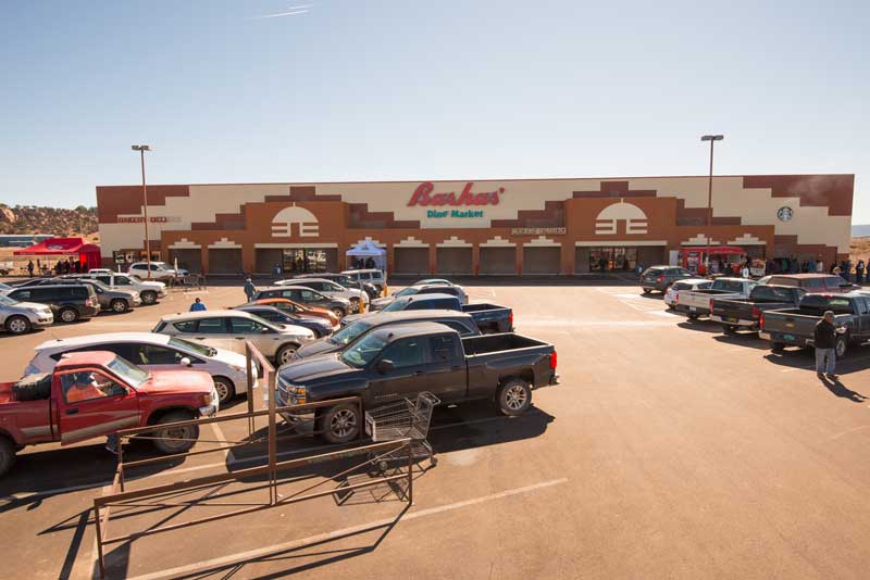 Bashas’ Remodeled Navajo Nation Grocery Store Opening, Window Rock