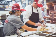 Fresh sandwiches are made at Sammy's Sandwich Shop.