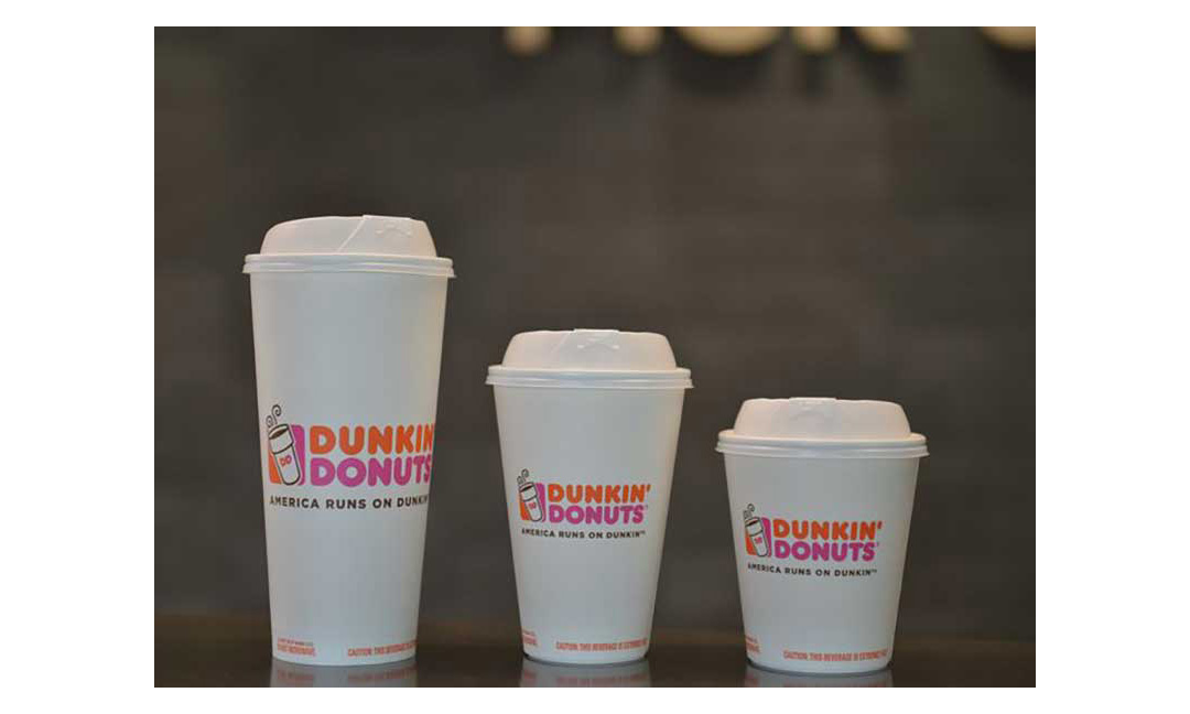 Dunkin' Donuts To Eliminate Foam Coffee Cups By 2020