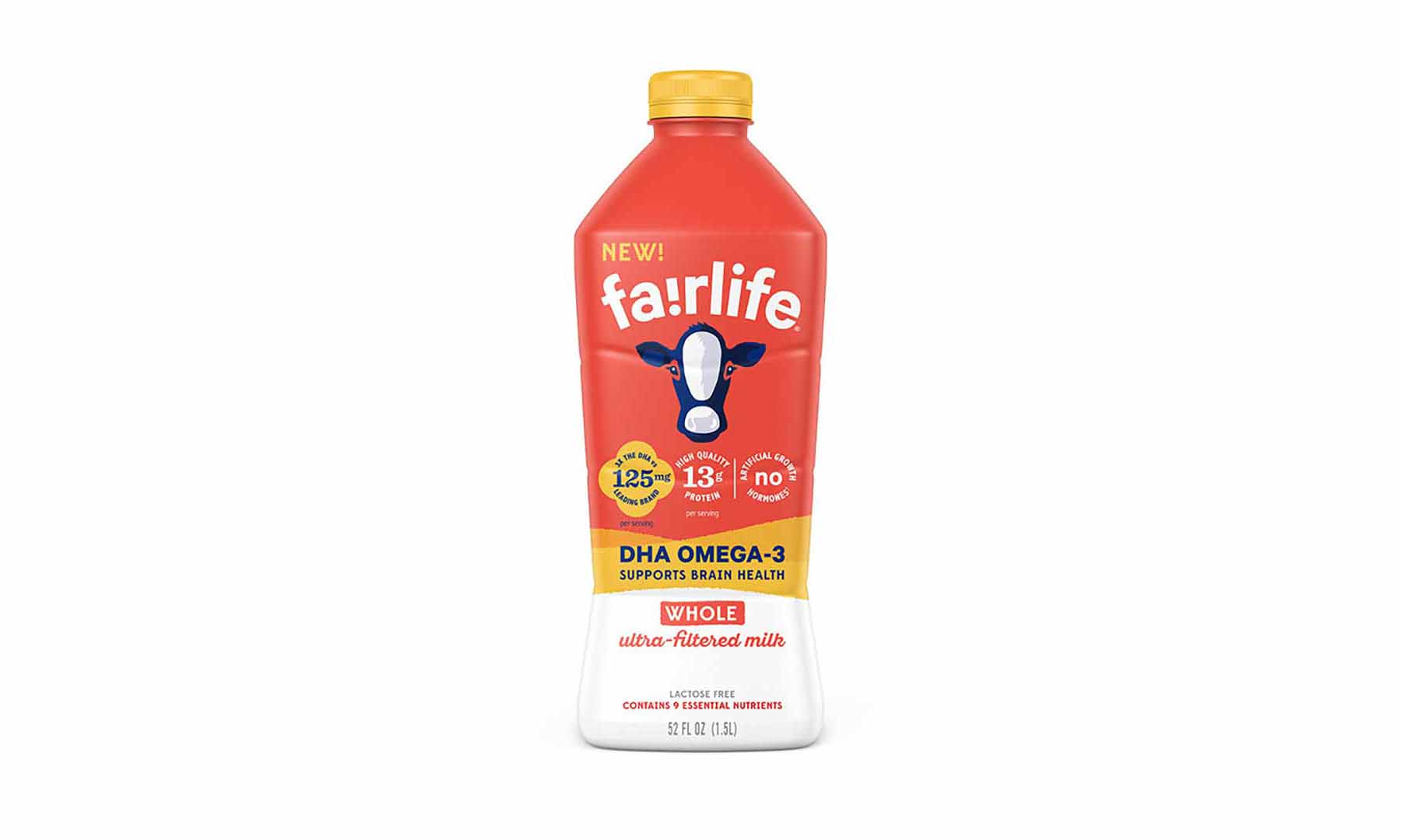 Fairlife Launches Ultra-Filtered Whole Milk With DHA Omega-3