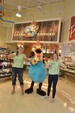 Lowes Foods, a chain based in the Carolinas, has fun with its Chicken Kitchen. When the chicken chandelier is animated and begins to play music, employees do the Chicken Dance.