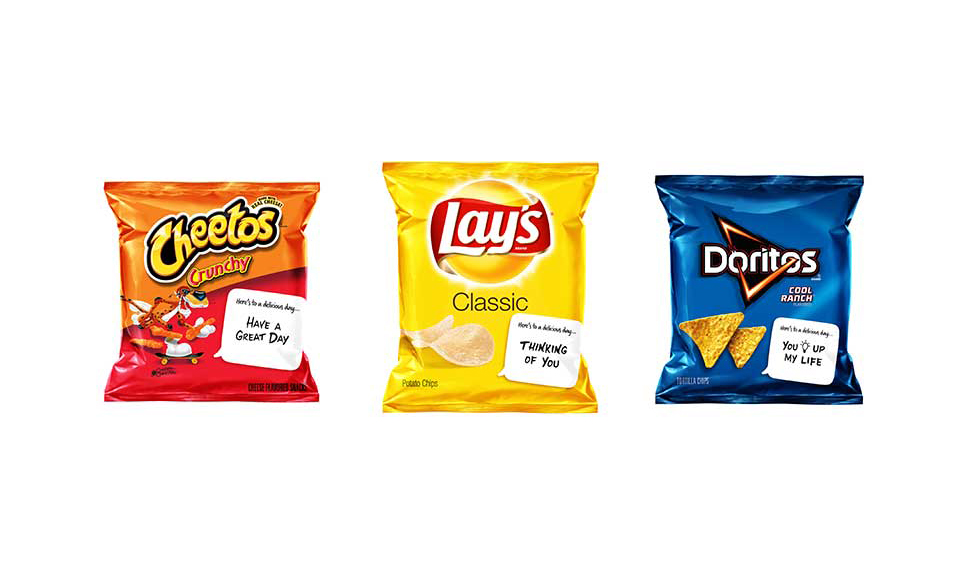 Frito Lay Brings A Twist To Lunch Notes With New Chip Bag