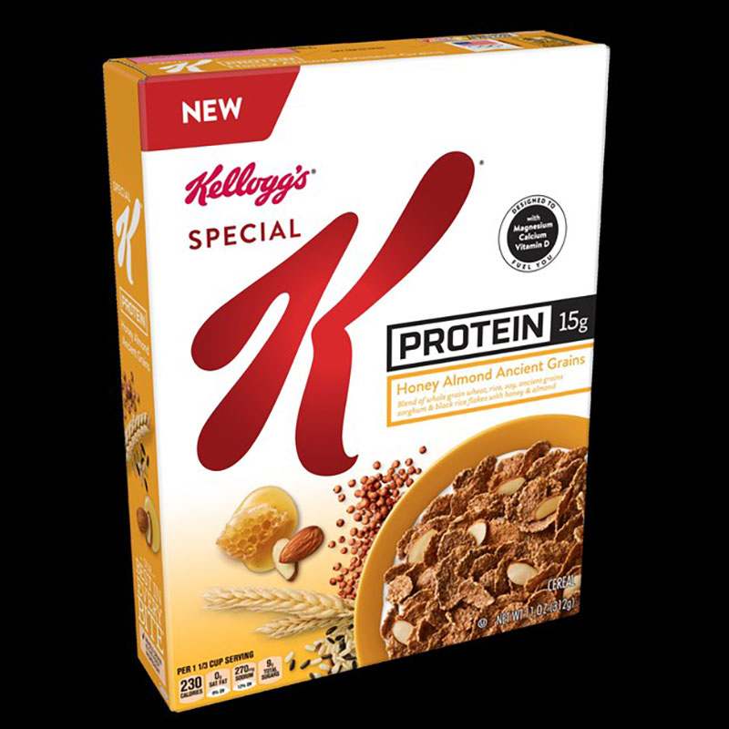 Kellogg’s Adds Honey Almond Variety To ‘Updated’ Special K Protein Line