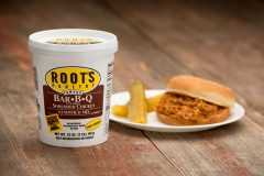 Roots Poultry shredded barbecue chicken