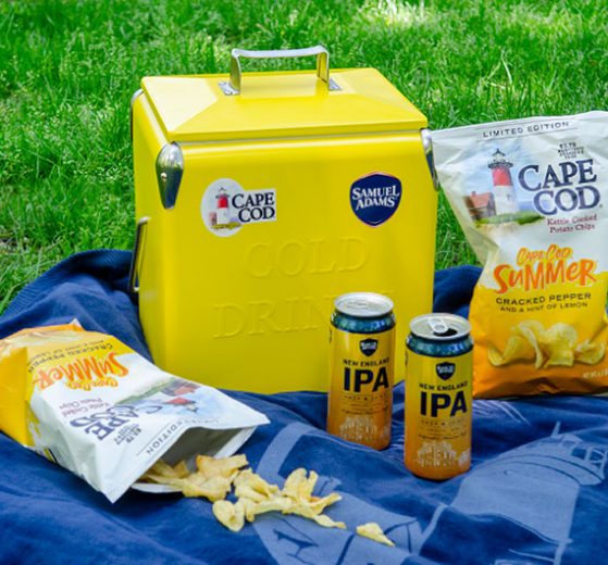 Cape Cod Potato Chips + Samuel Adams
