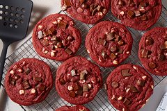 Reasor's red velvet cookie