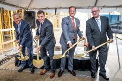 Giant Riverwalk Philadelphia groundbreaking